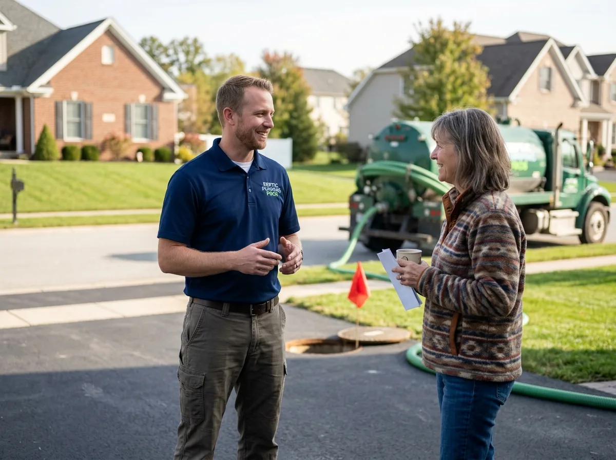 Emergency Septic Service in Falls City, TX